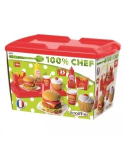Set Déjeuner Burger 100% Chef - ECOIFFIER