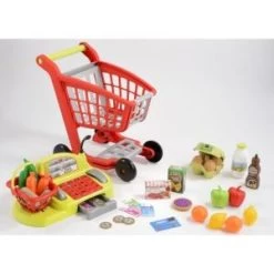 Ecoiffier Chariot Garni Et Caisse Enregistreuse