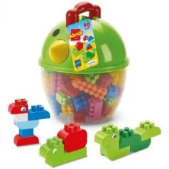 Ecoiffier Abrick - Baril Poule 90 Pièces