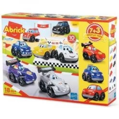 Ecoiffier Coffret 10 Voitures Fast Car Abrick
