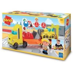 Ecoiffier Jouets - 3291 - Intervention Chantier - Abrick - Jeu De Construction Pour Enfant - Dès 18 Mois - Fabriqué En France