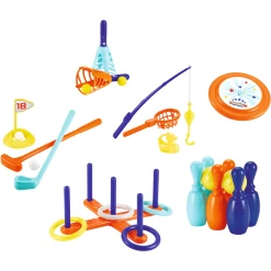 Ecoiffier Coffret Jeux Plein Air Enfant Sport 6en1 179