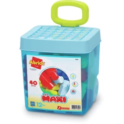 Ecoiffier Jeu De Briques Enfant Les Maxi Abrick Rolly Bleu