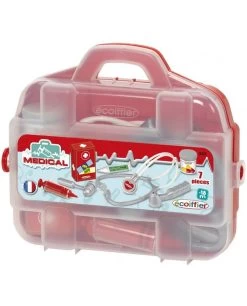 La Valisette Docteur Pour Enfants Médical – Jeu D'imitation – 7 Pièces - Jouets Ecoiffier – 249